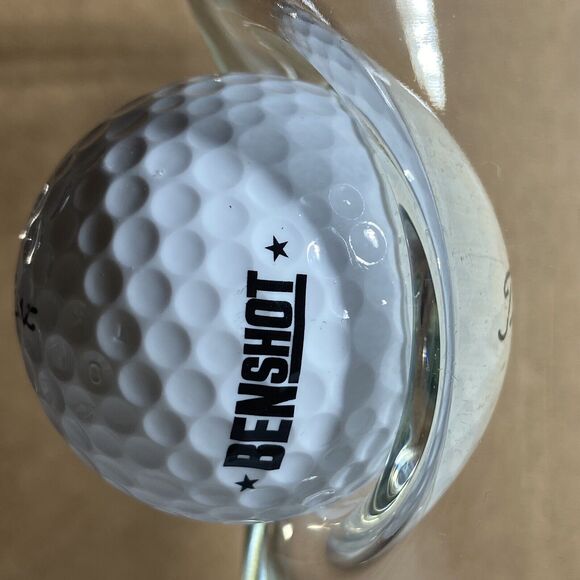 Ben Shot Novelty Pint Golf Glass with Embedded Titleist #4 Golf Ball 16 Oz - Picture 7 of 9